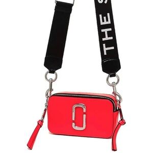 Marc Jacobs Black Strap with Silver Hardware